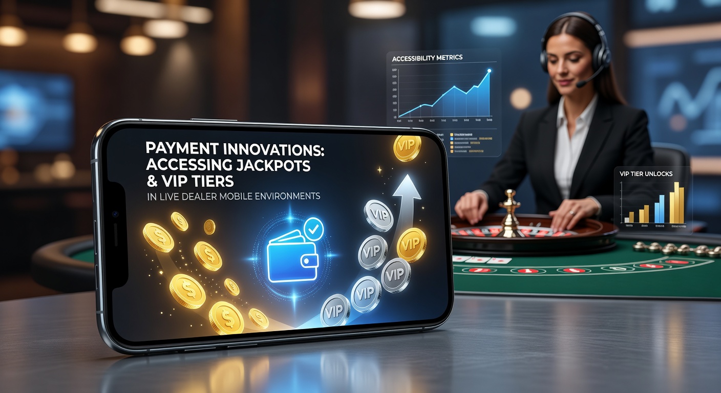Innovative Zahlungsmethoden in mobilen Live-Dealer-Casinos mit Fokus auf Jackpots und VIP-Zugang