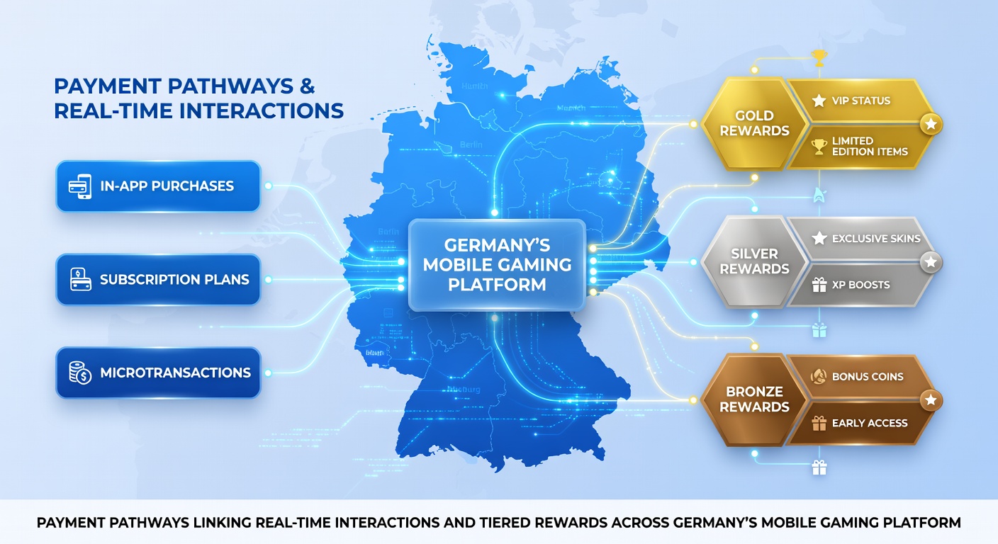 Integration von Zahlungsströmen mit gestaffelten Belohnungen in mobilen Apps